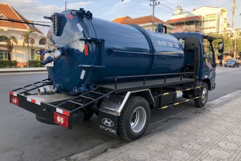 Hút hầm cầu quận 2 giá bao rẻ bảo hành 5 năm 12 hút hầm cầu quận 2