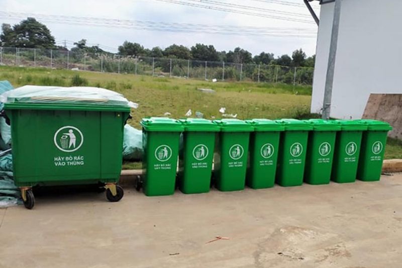 Bí quyết lựa chọn thùng rác ngoài trời phù hợp với từng địa điểm 1 Thùng rác ngoài trời