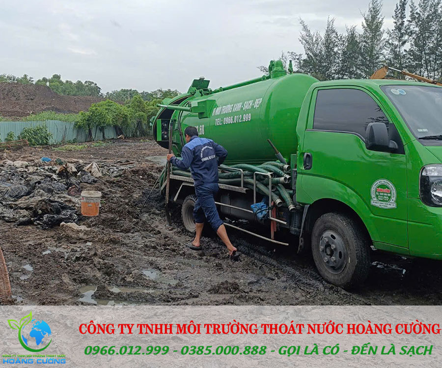 Hút bể phốt tại Lê Chân phục vụ nhiệt tình 24/7
