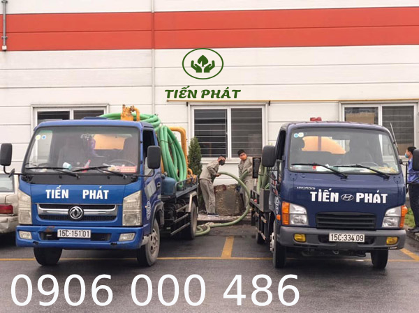 Hút bể phốt tại Kiến An - Hải Phòng