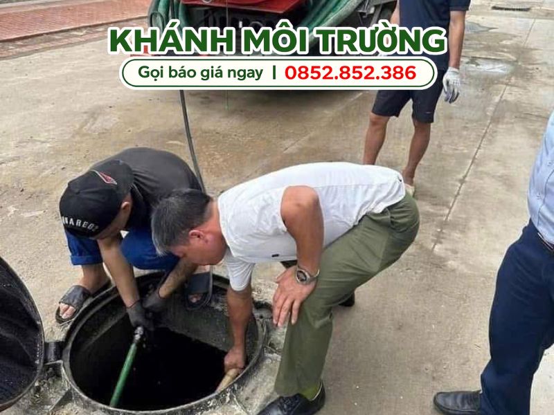 Hút hầm cầu