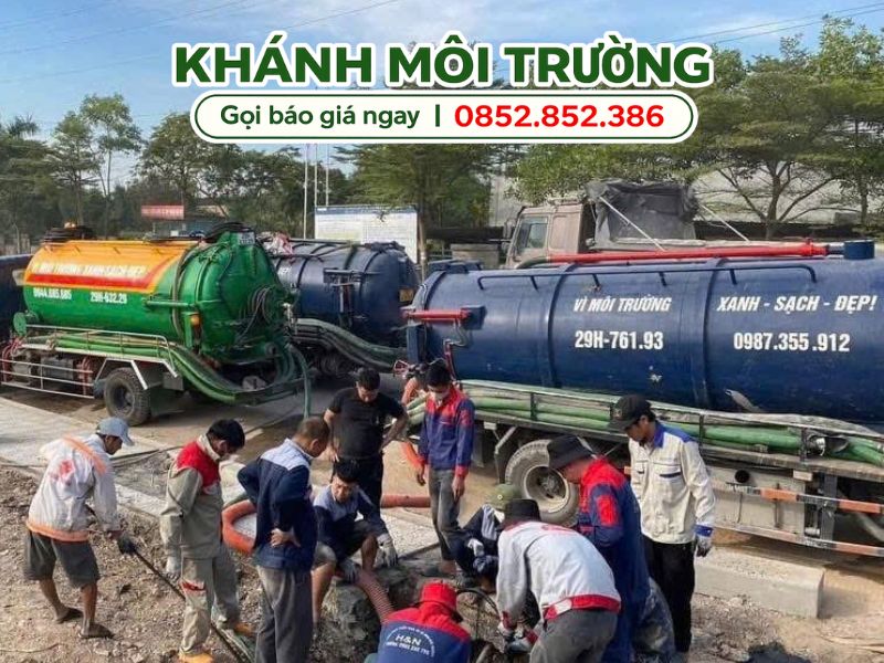 Hút hầm cầu